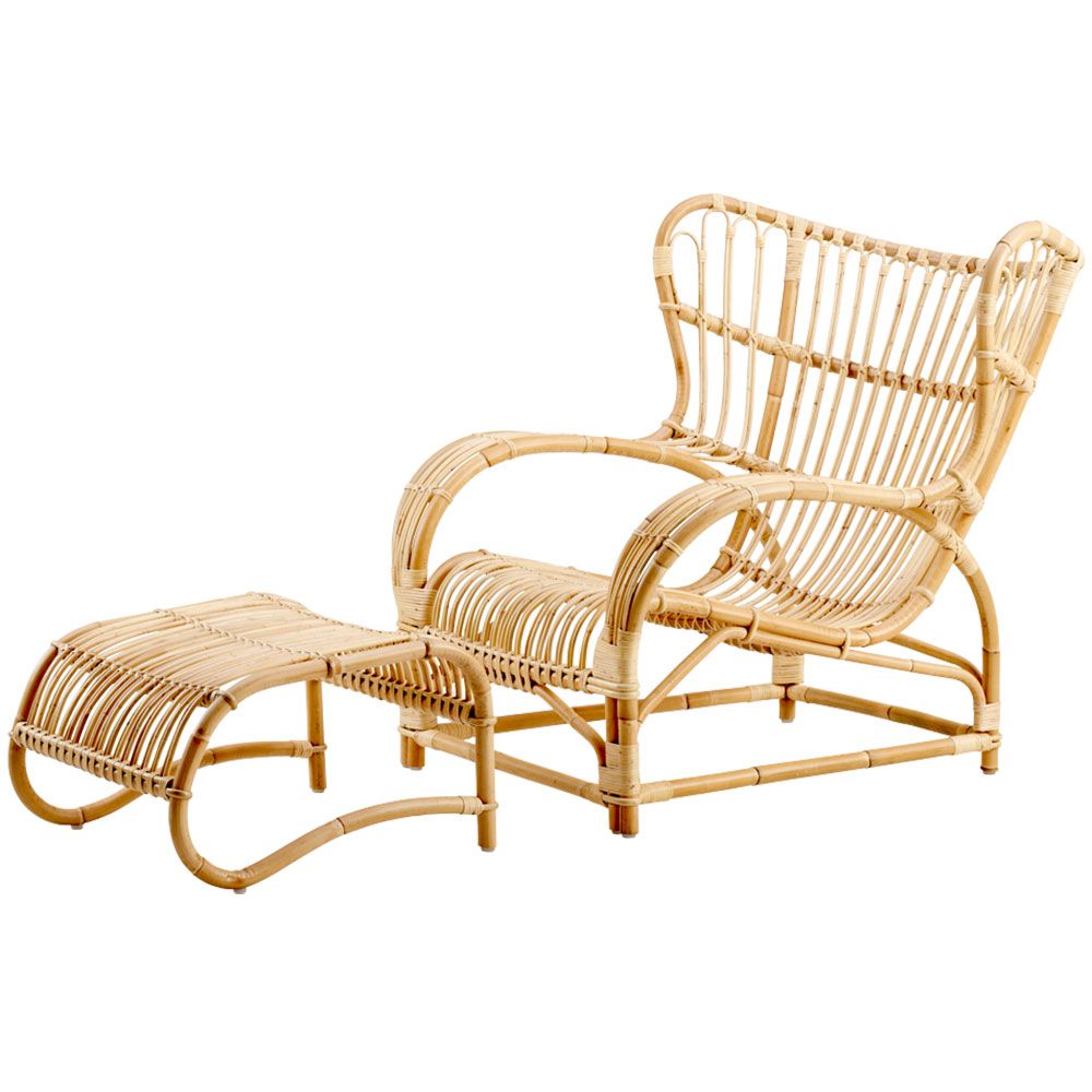 Teddy Rattan Sessel Natur