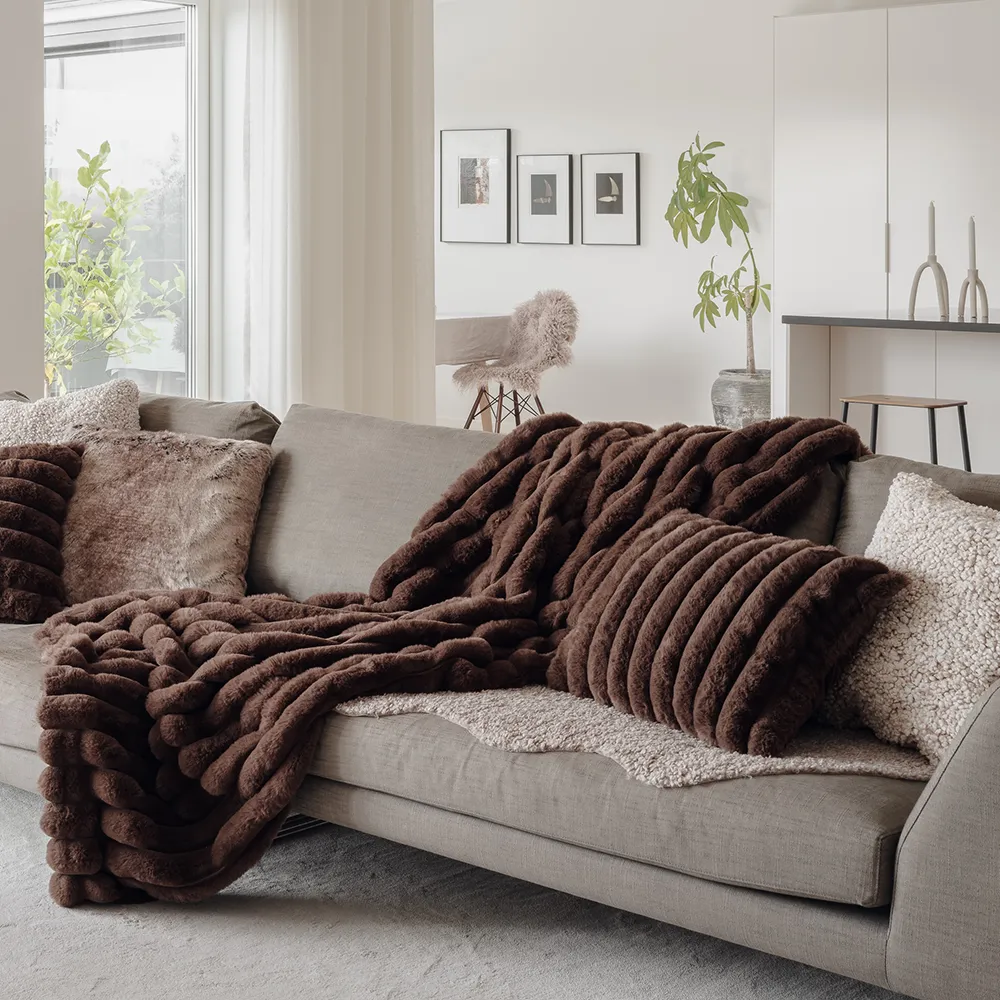 Lumme Teppich 60x90 cm Sand