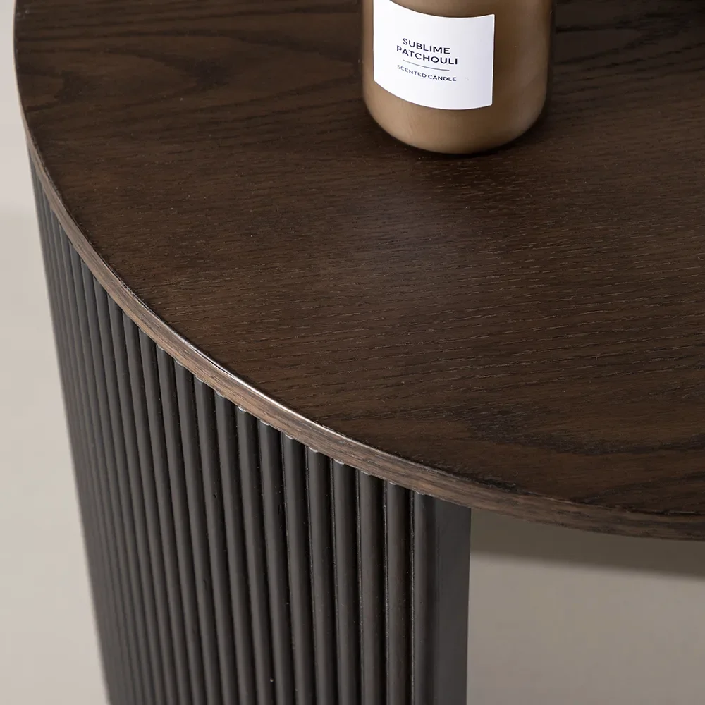 Bristol Couchtisch Ø60 cm Mocca 