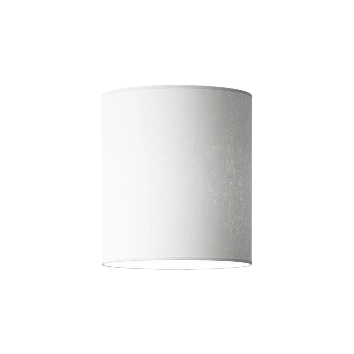 Dual Lampenschirm Ø27xH30 cm Textil weißes Leinen