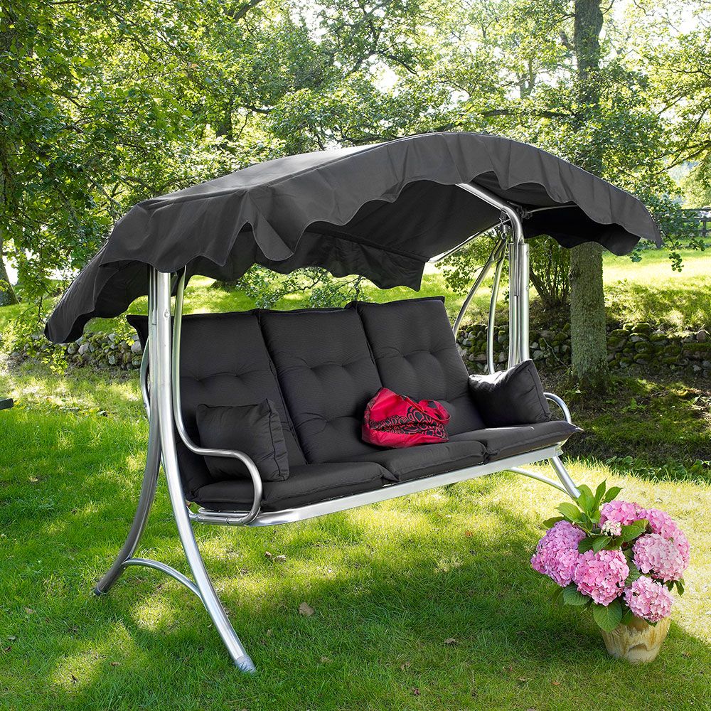 Prag hängematte Dach gewölbt schwarz