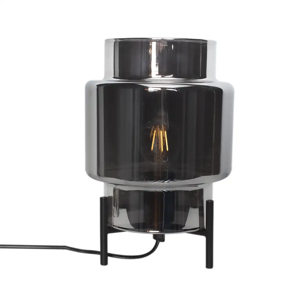 Ebbot Tischleuchte H29cm Rauchgrau