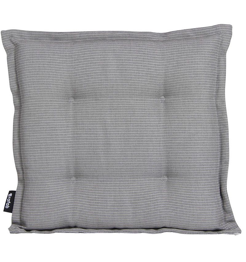 Florina Sitzkissen 41x41 cm Grau