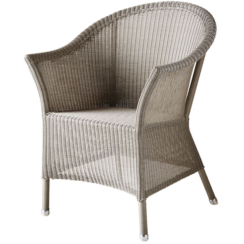 Lansing Rattan Sessel Taupe