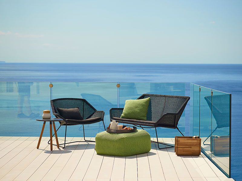 Breeze Lounge Chair Weiß