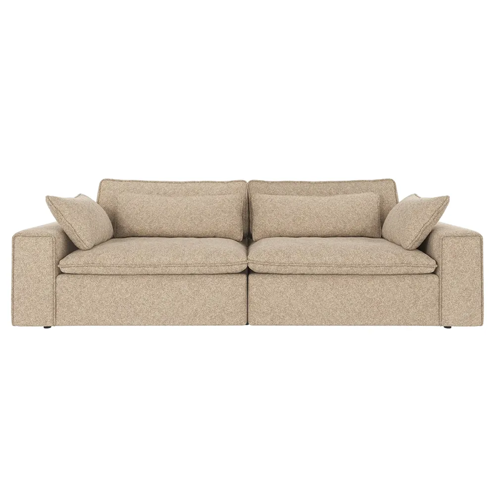 Rawlins Sofa 3-Sitzer Maxi Stoff Bobby beige