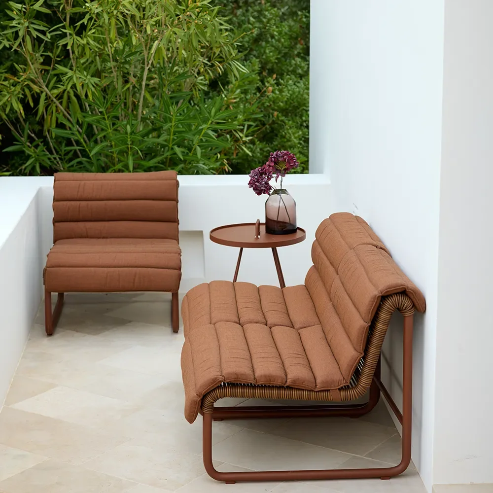 Al Dente loungesessel kissen Desert red Delight