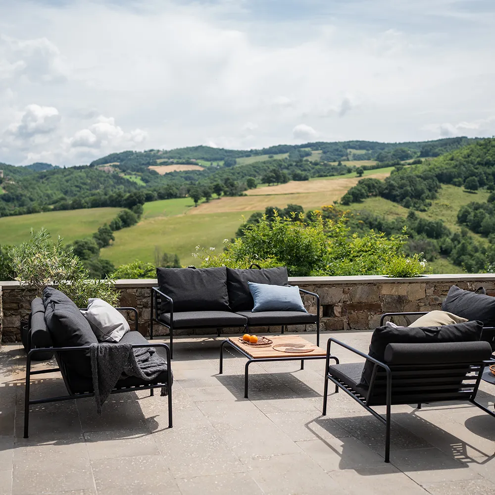 Avon Sessel Charcoal/Schwarz