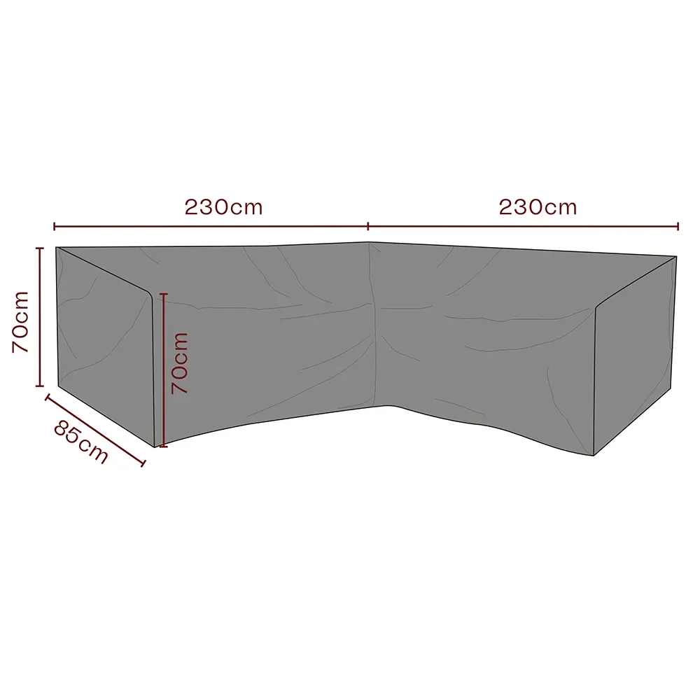 Möbelschutzhülle Ecksofa 230/230x70x85 cm Premium