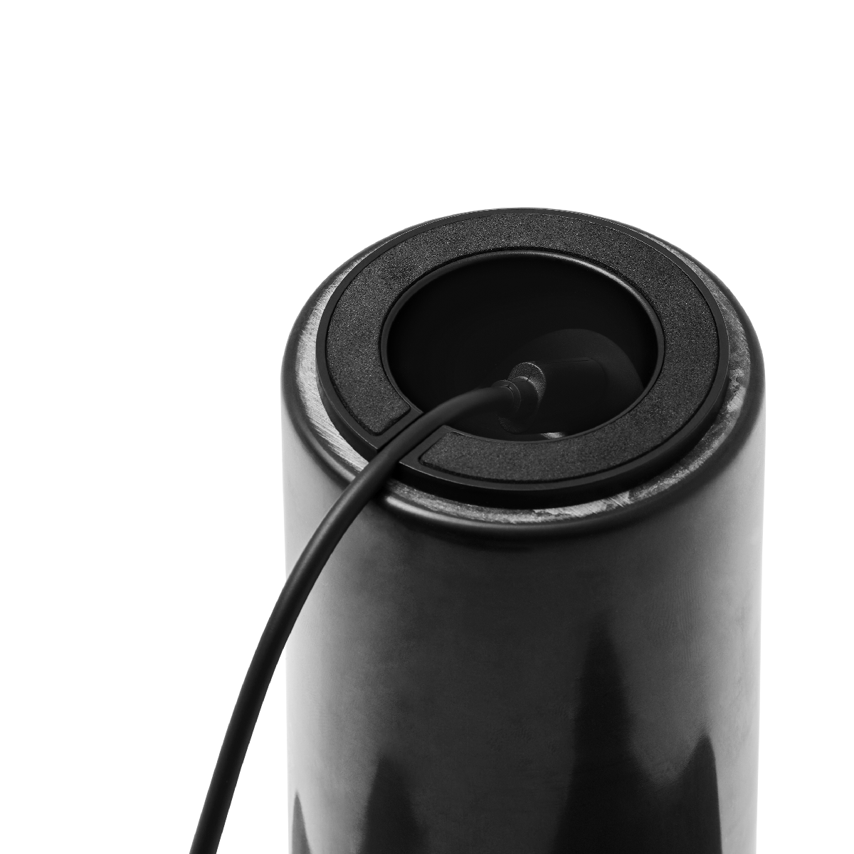 Kizu Tragbare Tischleuchte Schwarz Marble