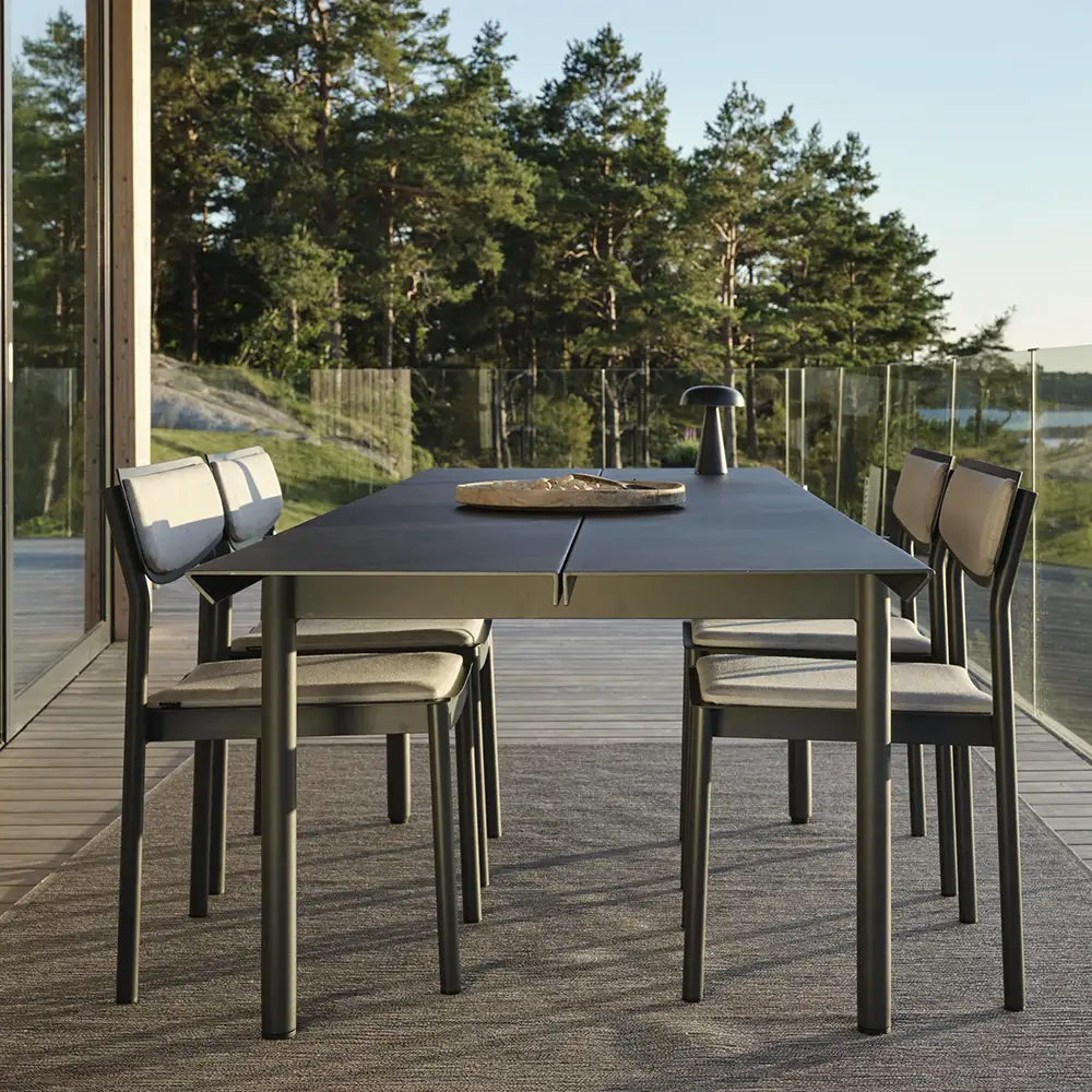 Briza Teppich 240x340 grau