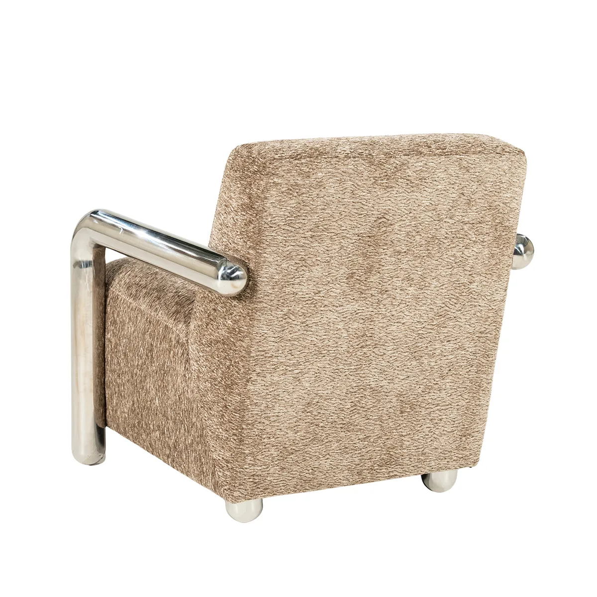Sessel Chromette Taupe