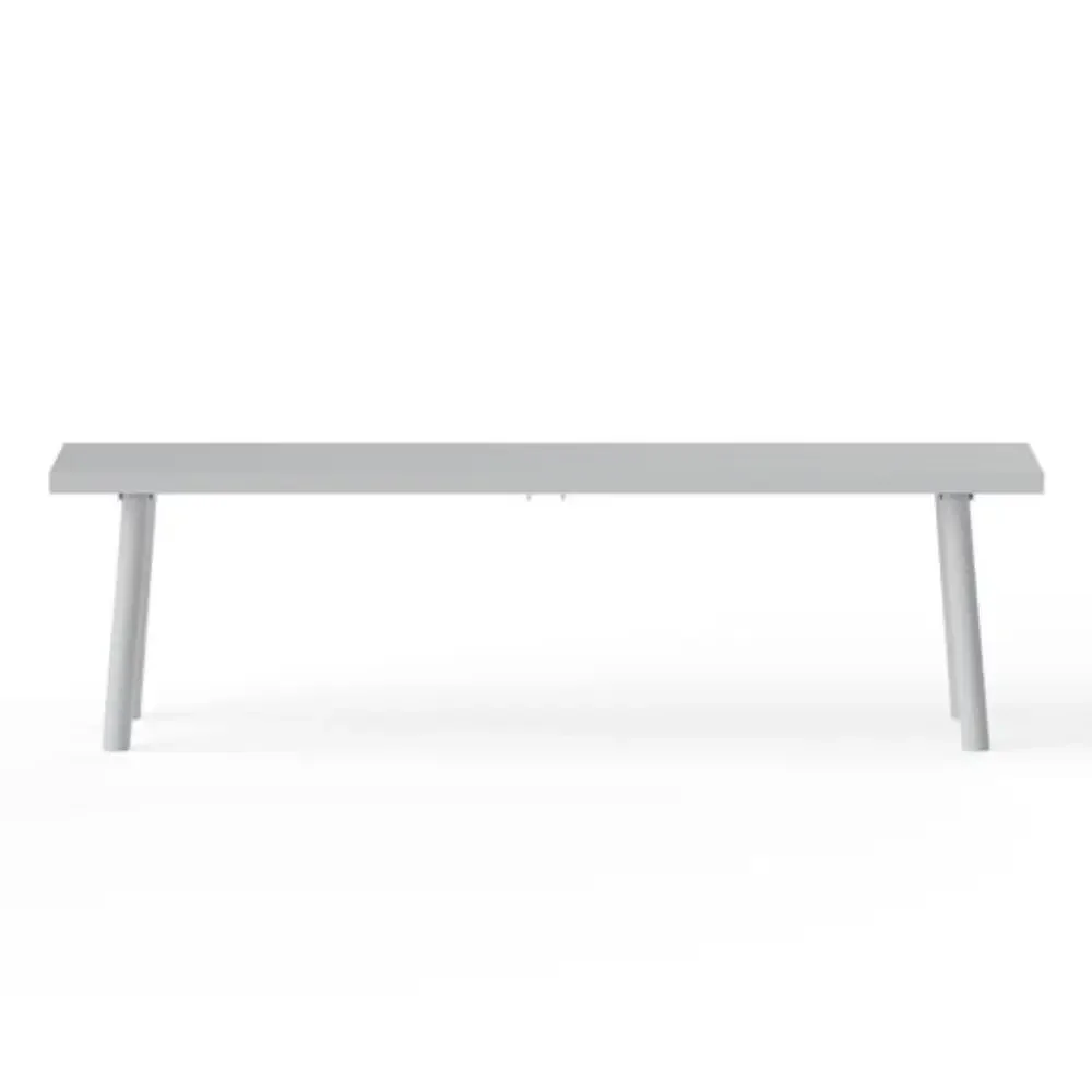 Fred's bench Außenbank light grey