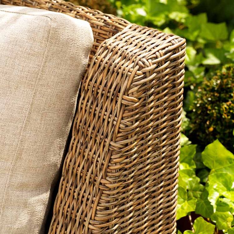 Sandkorn Lounge Sessel Rattan natur