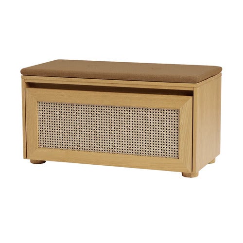 Aufbewahrungsbank Hideaway Cane – Sugar Brown