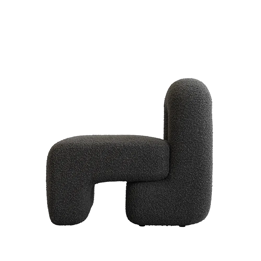 Daiku Lounge-Sessel – Tiefes Taupe