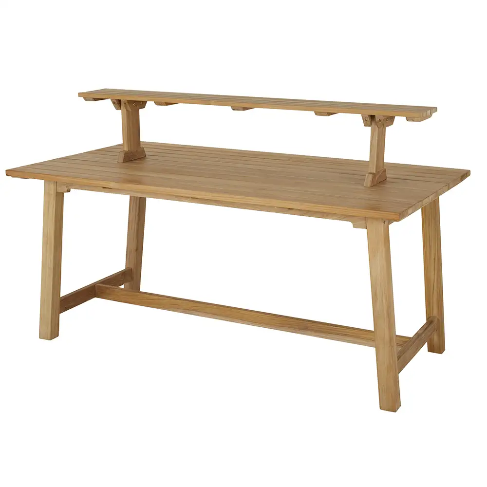 Keros Tischregal aus Teakholz