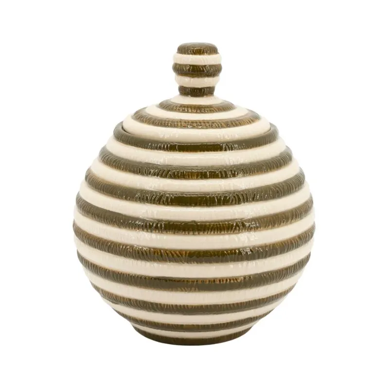 Vloom 1 Vase 18,7x18,7x22,5 cm Steingut Grün