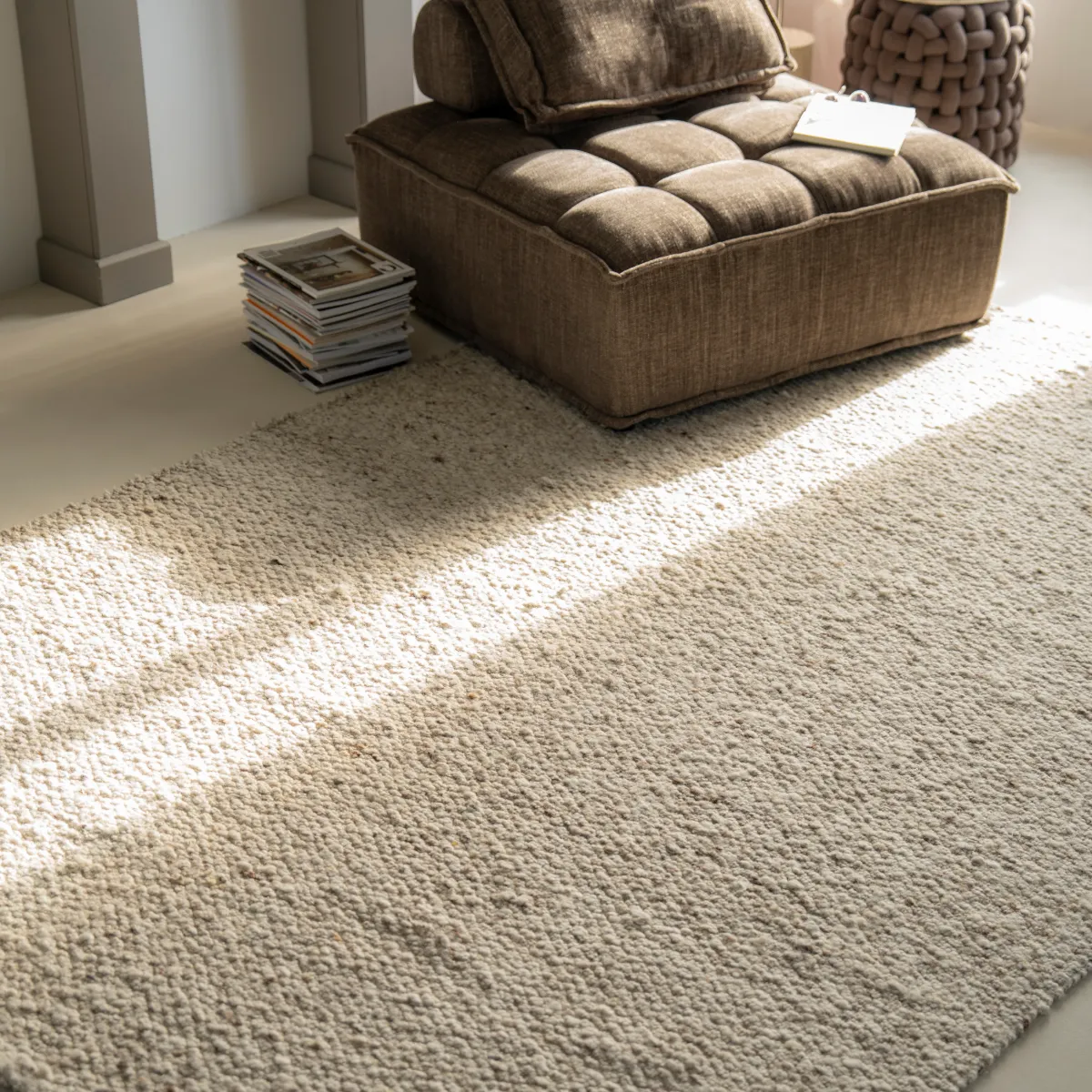 Teppich Kalme 160x230 cm Brown