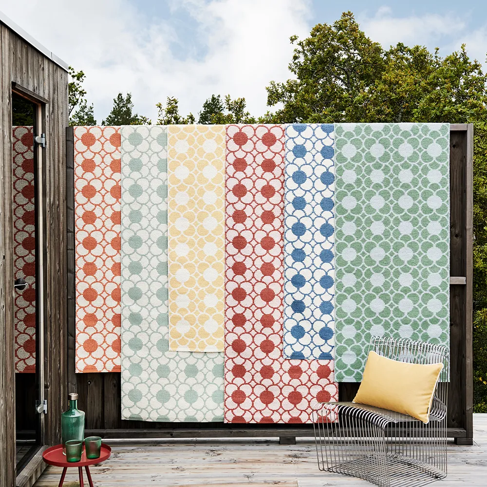 Anya teppich Pale Orange/Vanilla 70 x 200 cm