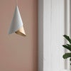 Cornet  Lampenschirm White/Brass
