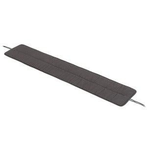 Linear Steel Bankkissen 170x34 cm Dark Grey