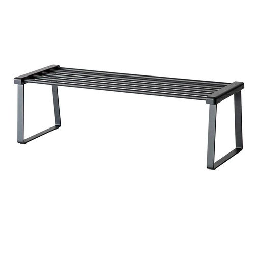 Cora Schuhregal 90 cm Eiche schwarz gebeizt