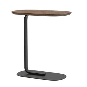 Relate Beistelltisch 60,5cm - Solid Smoked Oak/Black