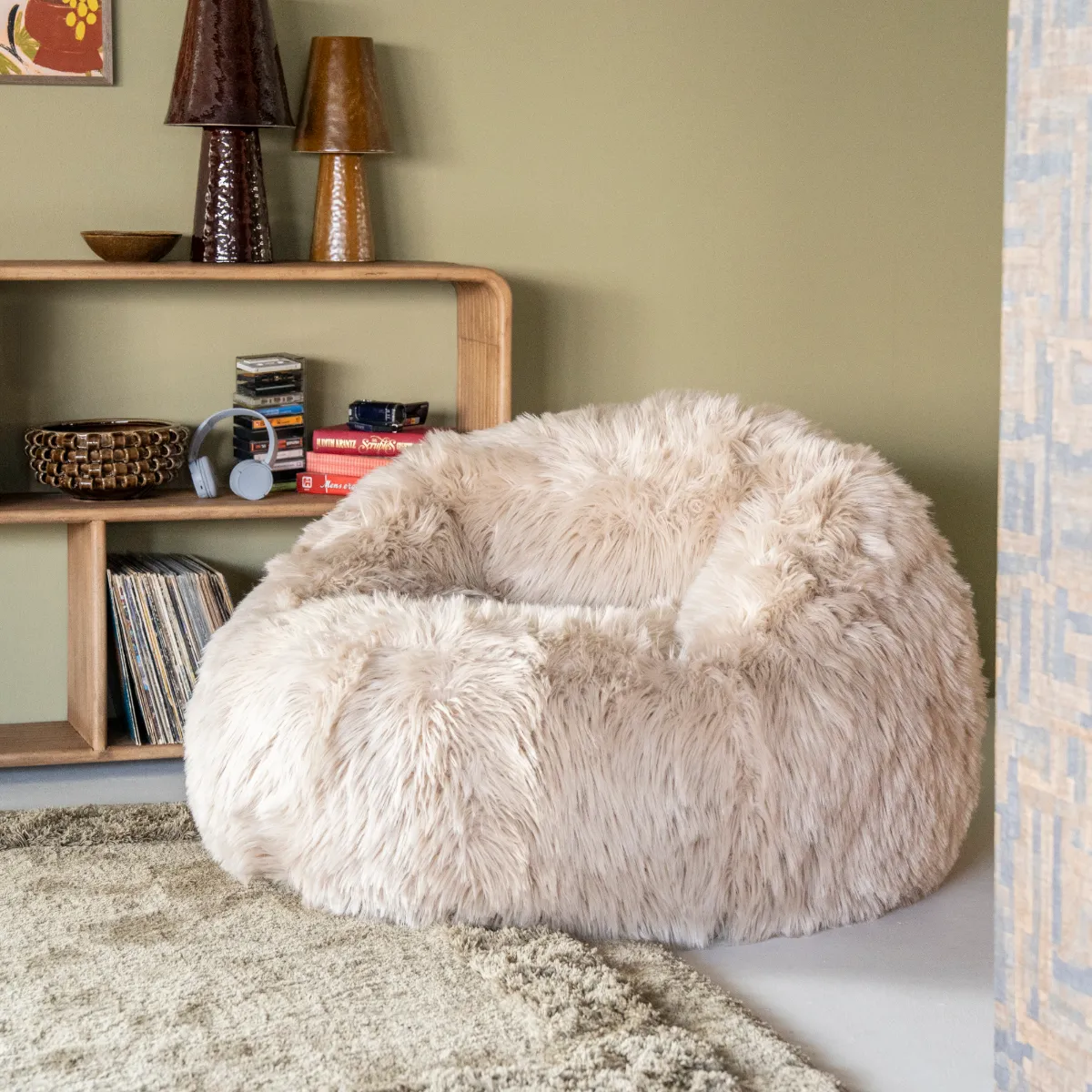 Aufblasbarer Sessel Snuzzle Taupe