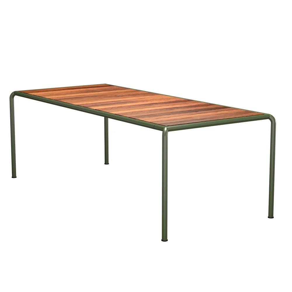  AVANTI Esstisch 222x98 cm Esche/Olivgrün