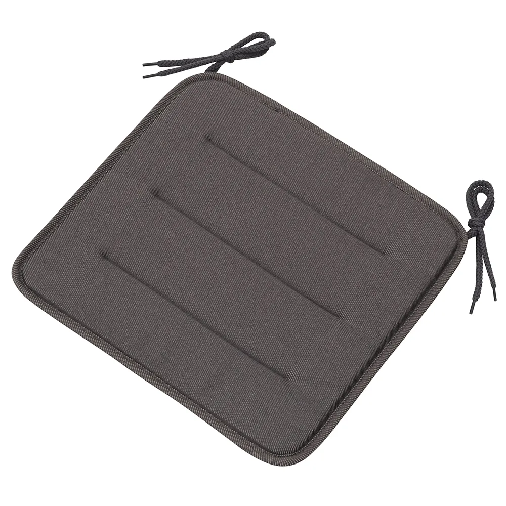 Linear Steel Barhocker Sitzkissen Dark Grey