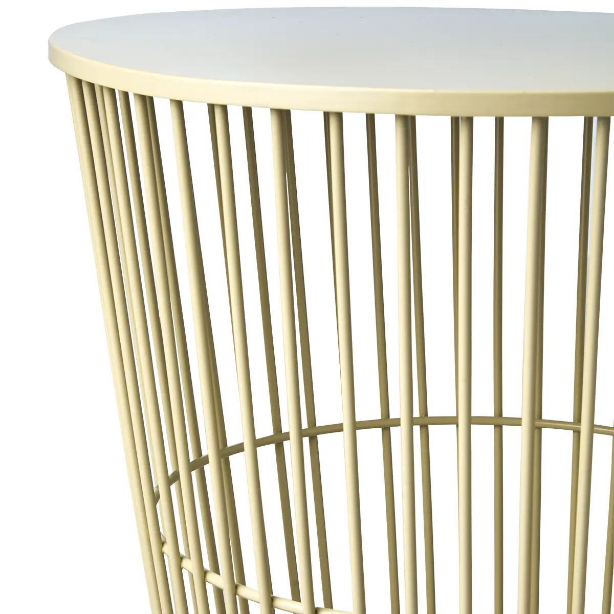  MARSTRAND Sofatisch/Korb Beige Ø40xH45 cm