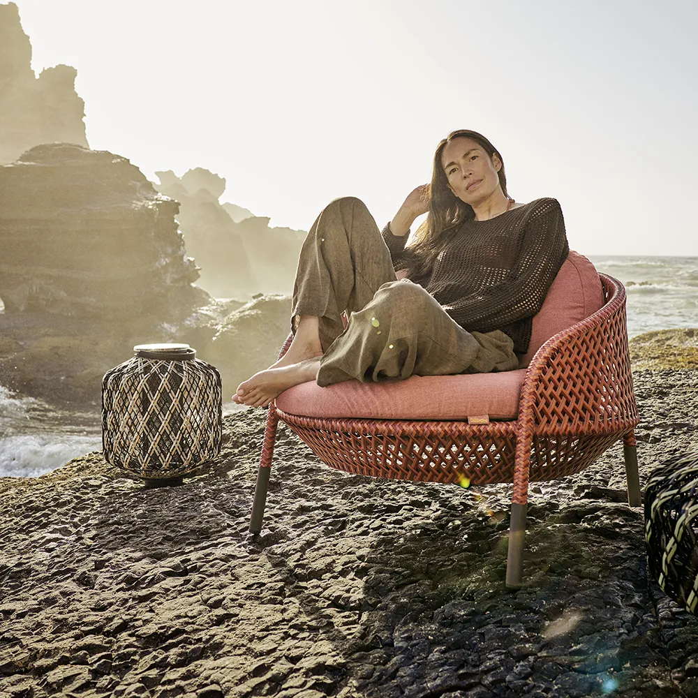 AHNDA Loungesessel AB7 vulcano 0305 elemental 0105