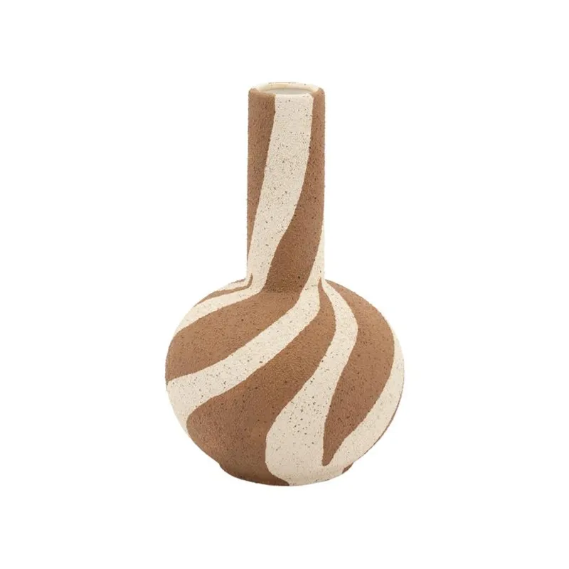 Zaya 1 18,3x18,3x29,5 cm Steingut Braun