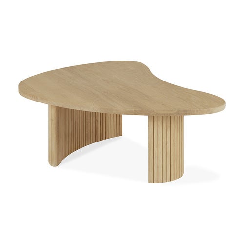 Boomerang Couchtisch Eiche 90x61 cm