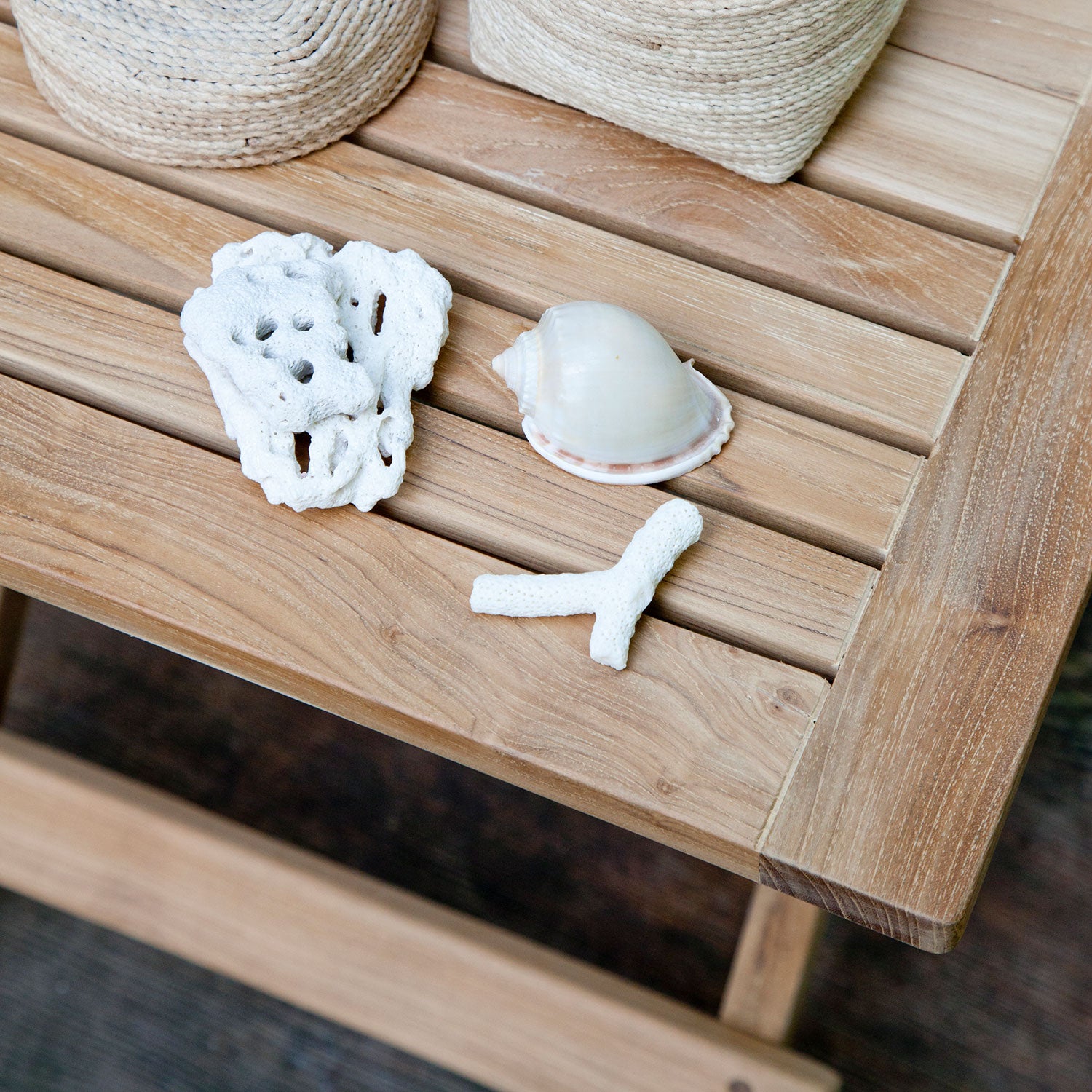 Classic Beistelltisch Teak