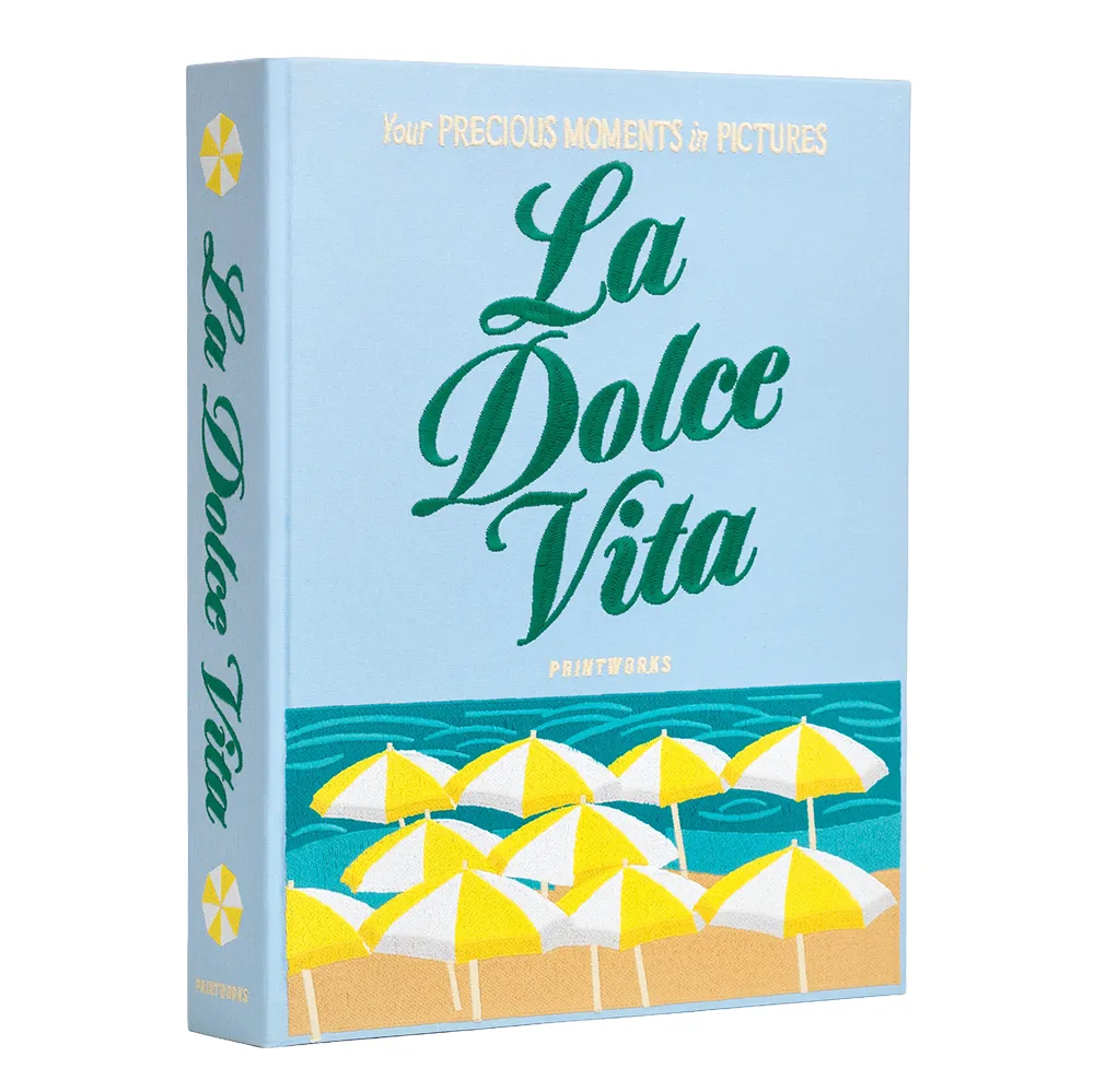Embroidered Photo Album - Dolce Vita