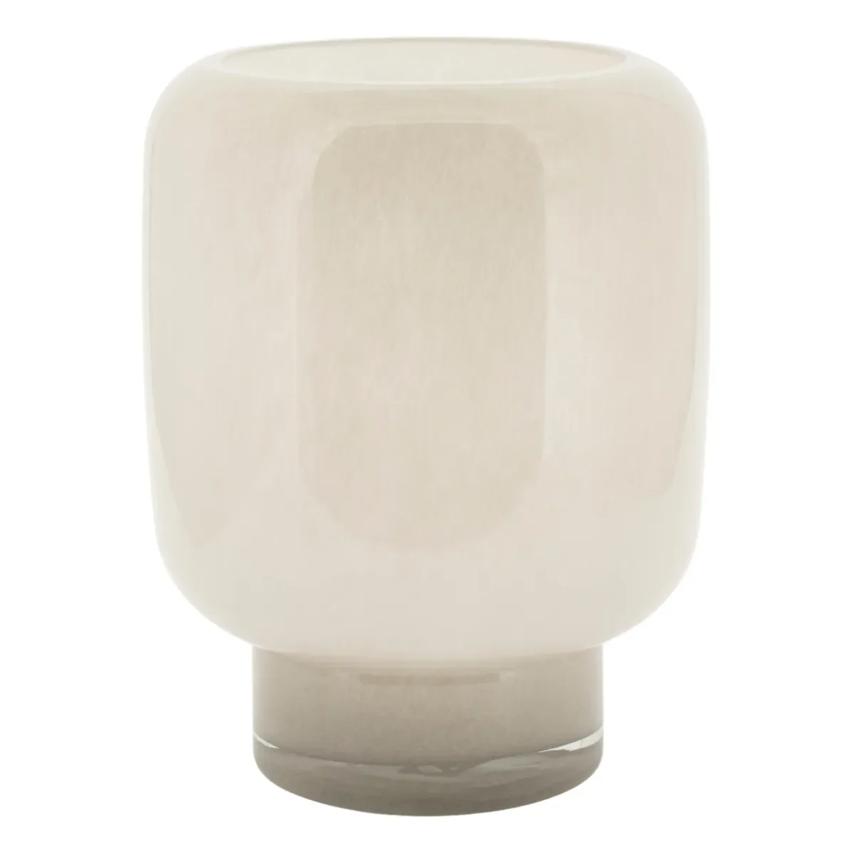 Solenne extra large 23,4x23,4x30 cm Glas taupe