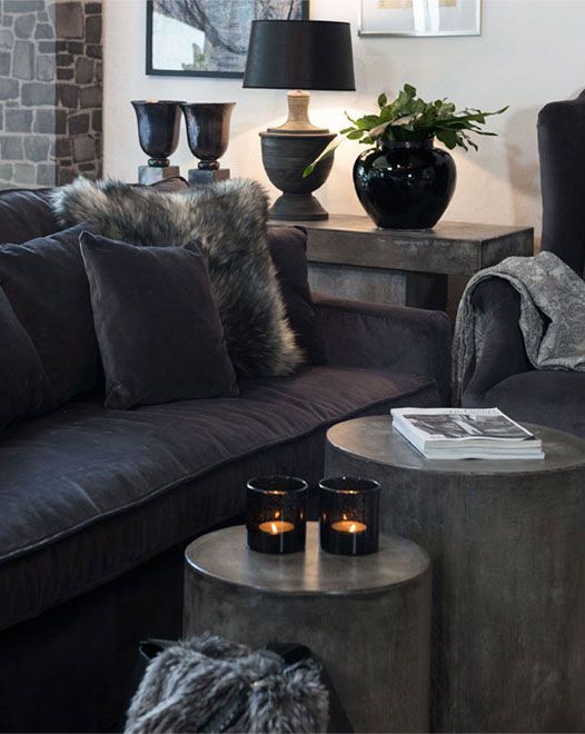 Beistelltisch Doloma 2er-Pack Beton