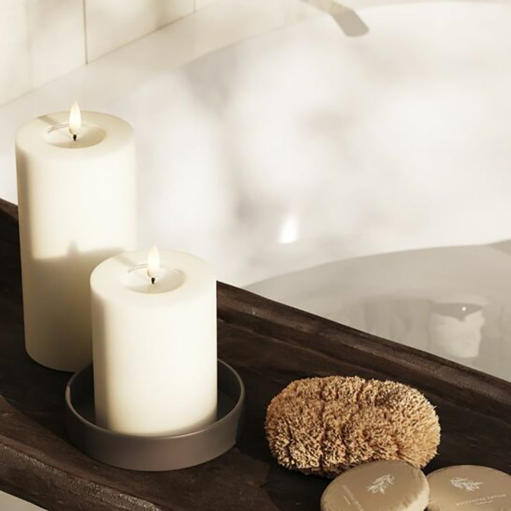  LED Blockleuchte 7,5x10 cm weiß