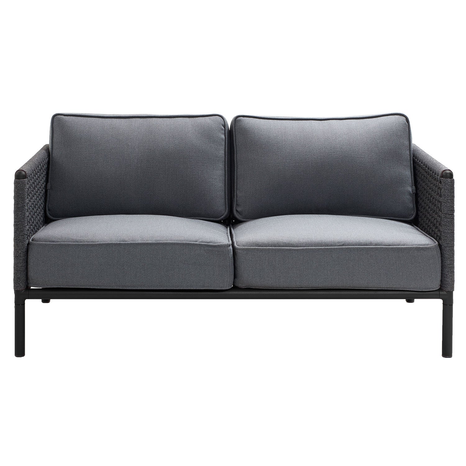 Encore 2 Sitzer Sofa Dunkelgrau/Lavagrau