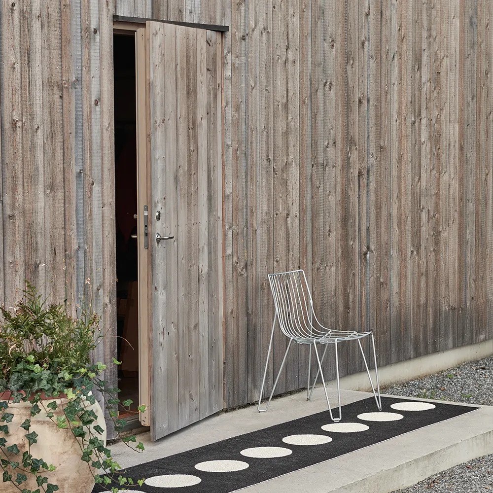 Vera Teppich 70x225 cm black/vanilla