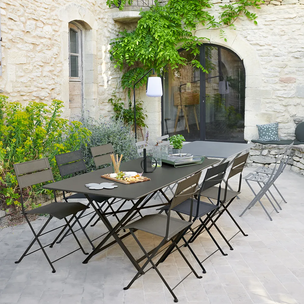 Bistro tisch 117 x 77 cm Anthracite