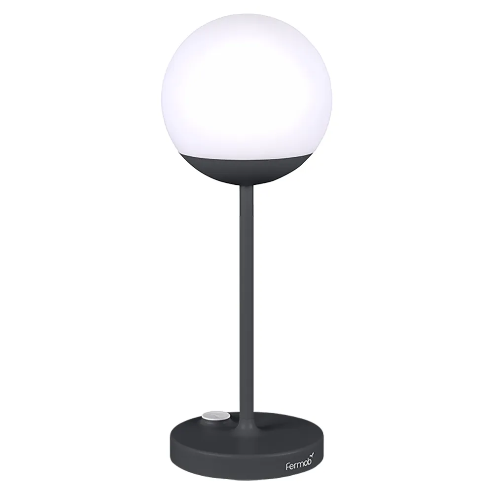 Mooon! Anthrazitfarbene Lampe