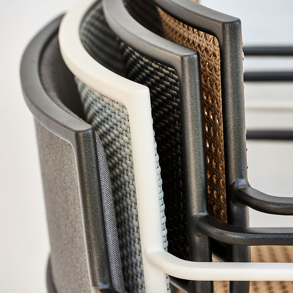 Less Stapelstuhl Französisch Geflecht