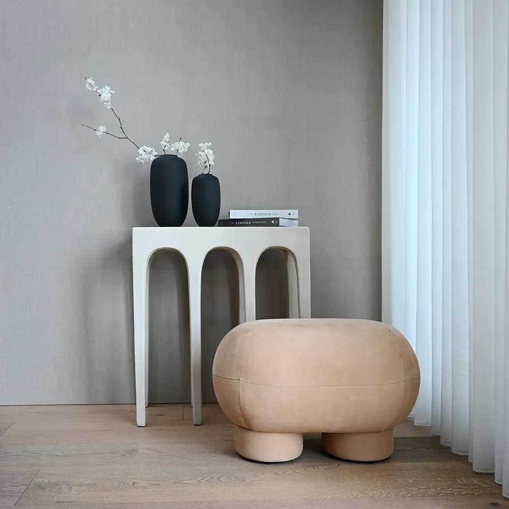 Big Foot Bench, Petit - Nubuk