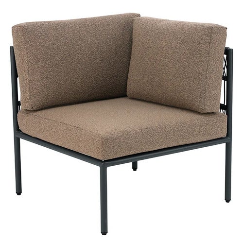 Reno Eckstück Schwarz / Raw Peanut