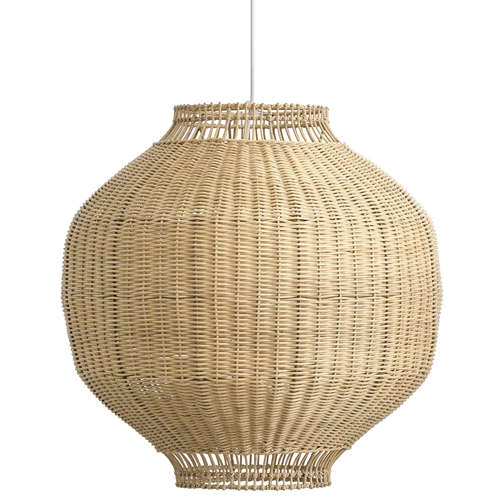 Tomori Lampenschirm 50x50 cm Rattan 