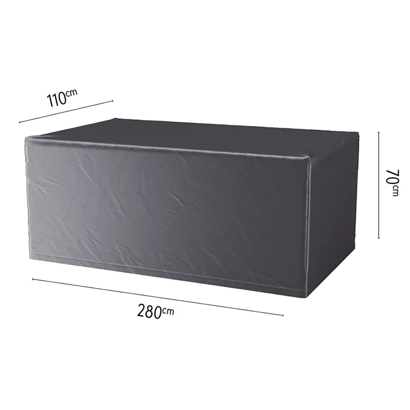 Möbelabdeckung für Tisch 110x280 cm