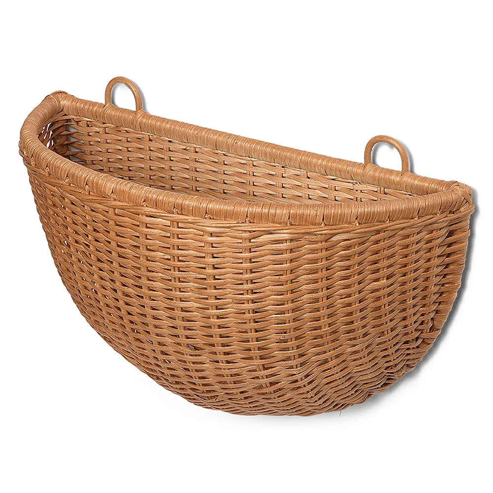 Weiden Wandkörbe 2er-Pack
